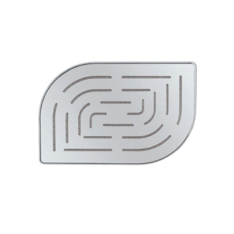 Alive Round-Rectangular Shower Head 200x300 Dia-Shower Heads-Exclusive Tiles