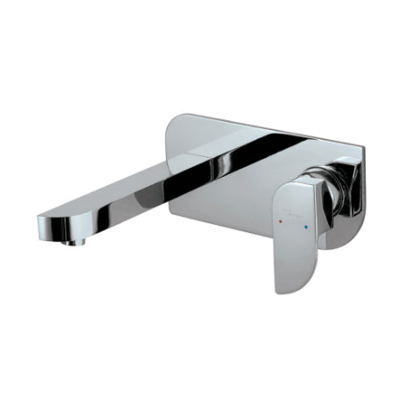 Alive Single Lever Wall Mounted Basin Mixer without Concealed In-Wall-Faucets-Exclusive Tiles