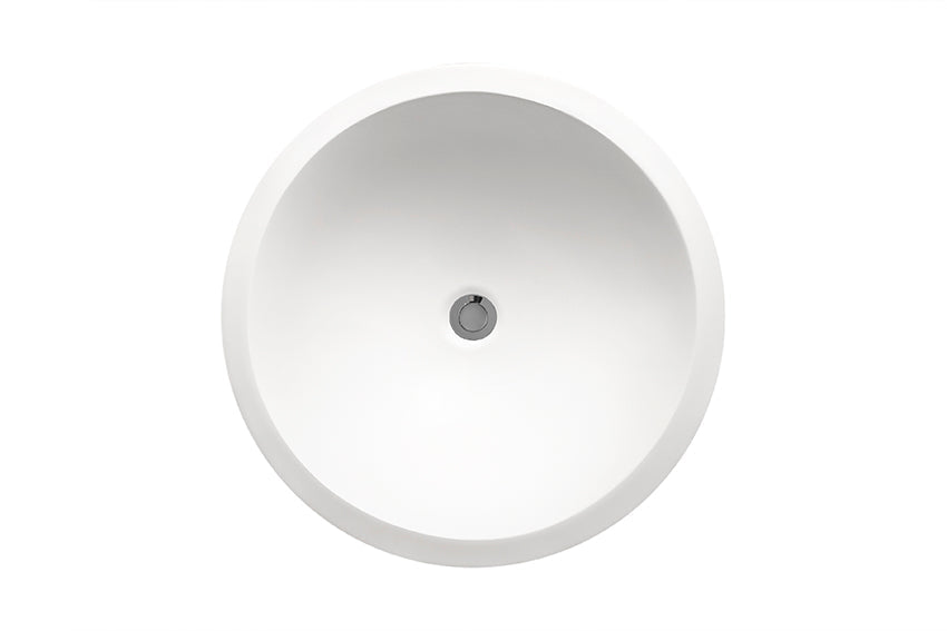 Anniele Pillar Basin Dado Quartz-Bathroom Sinks-Exclusive Tiles