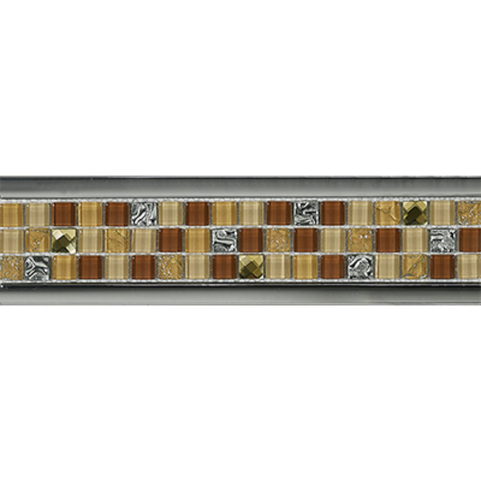 Bianca Mix Listello-Mosaic Tiles-Exclusive Tiles