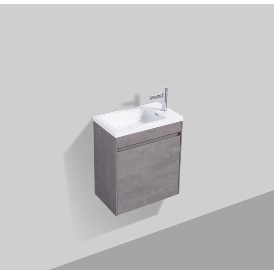 Enzo 540 Concrete Vanity-Bathroom Vanities-Exclusive Tiles