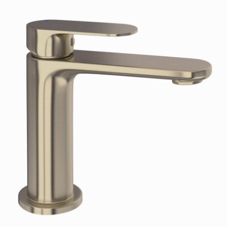 Opal Single Lever Basin Mixer With Out Pop Up Waste - Gold Dust-Faucets-Exclusive Tiles