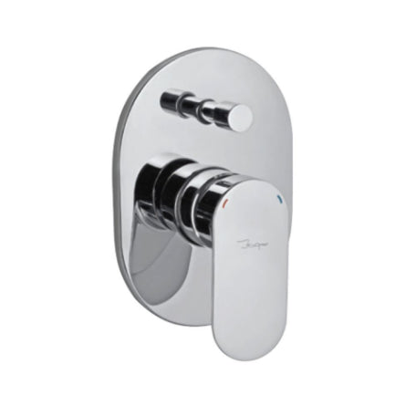 Opal Single Lever Shower Mixer With Diverter without Concealed In-Wall-Faucets-Exclusive Tiles