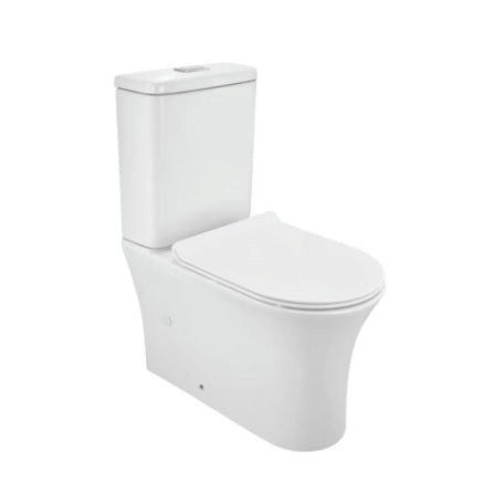 Ornamix Soft Close Toilet With Cistern Fittings and Fixing Accessories-Toilets & Bidets-Exclusive Tiles
