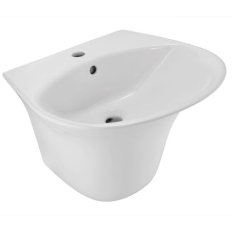 Ornamix Wall Hung Basin-Bathroom Sinks-Exclusive Tiles