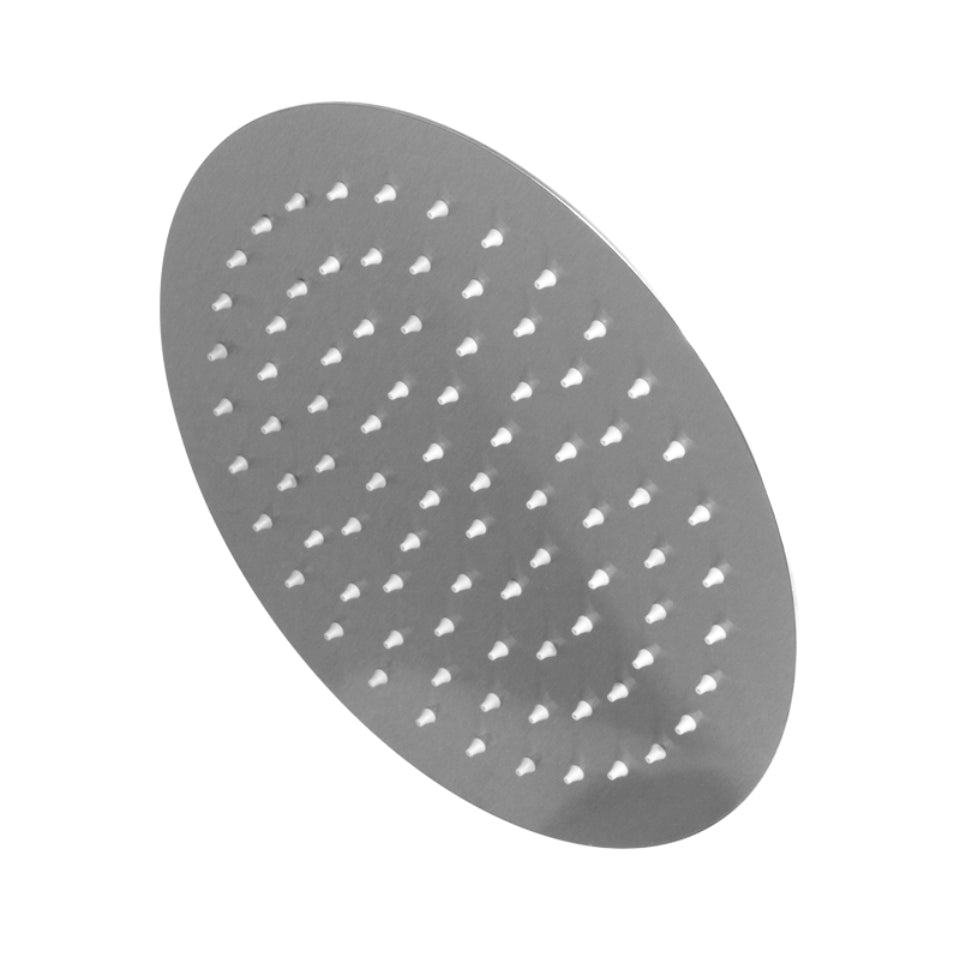 Shower Head Brushed Stainless Steel 250mm-Exclusive Tiles